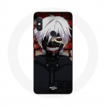 Coque pour Xiaomi Redmi Note 5 Pro Tokyo Ghoul Kaneki Ken Masque Japonais Anime