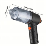 Dulkių siurblys automobiliui valyti Didelės galios mini įkrovimas Daugiafunkcis pūtimo ir siurbimo automobilio rankinis dulkių siurblys