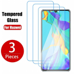 3 vnt. grūdinto stiklo Huawei P30 P40 P20 Pro Lite E 5G Nova 5T ekrano apsaugai Huawei Mate 20 Lite P Smart Z 2021 2019 Huawei P20 Lite gryna