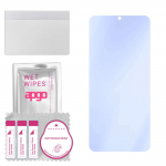 apgo Ultra-Clear 9H Hybrid protective glass compatible with Vivo G1, flexible nano glass, great replacement for tempered glass, scratch-resistant, ful