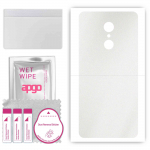 apgo Protective Skin Sticker for the back compatible with Xiaomi Redmi 5, Wrap Film, Foil, Vinyl - Pattern Matte Transparent