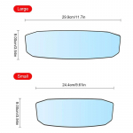 Automobilių veidrodėliai galinio vaizdo veidrodėlis plataus kampo padedantis apsaugoti nuo akinimo didelio matymo salono monitorius Auto Universal 299mm*90mm