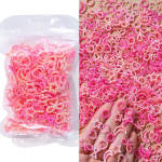 50 g/mai&scaron;elio mi&scaron;inio stiliaus spalvingi perliniai nagų dailės žavesio papuo&scaron;imai tu&scaron;čiaviduriai &scaron;irdies žvaigždės formos dizaino &bdquo;pasidaryk pats&ldquo; nagų manikiūro priedai