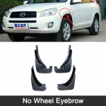 Purvasaugis Toyota RAV4 XA30 2006 2007 2008 2009 2010 2011 2012 Purvasargiai Sparnai Apsaugos nuo purslų Priekiniai Galiniai Ratai 4vnt. No Wheel Eyebrow