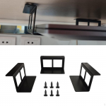 under Desk Laptop Mount Brackets Stand Set Holder Table Home Office Use,Heavy