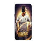 Coque Maniacase pour Samsung Galaxy A5 2018 Kylian Mbappe Real Madrid Wallpaper