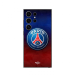 Coque - Maniacase - Galaxy S24 ULTRA - PSG Logo - Color&eacute; - Souple juoda