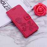 Rožinės spalvos odinis dėklas &bdquo;Samsung Galaxy A15 A25 A35 A55 5G A06 S24 S25 A26 A36 A32 A52 A56 A05S A14 A24 A34 A54 S23 A16 A13 M35&ldquo; dėklui Galaxy A16