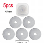 45 mm audinio pjaustyklės a&scaron;menys, rotacinės pjaustyklės a&scaron;menys, apvalus audinio pjaustymas, siuvinėjimas, odos pjaustyklė, rankdarbių peilis, siuvimo, odos pjaustymo įrankiai