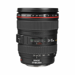 Canon EF 24-105mm f4L IS USM priartinimo objektyvas juoda