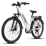 Samebike RS-A01 Pro Elektrinis dviratis suaugusiems Kalnų dviratis 500W 36V 15Ah Ličio baterija Miesto elektrinis dviratis balta