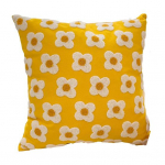 Pliu&scaron;inis gėlės pagalvės užvalkalas pavasariui vasarai, dekoratyvinis pagalvės užvalkalas, kaimo stiliaus dekoras, pagalvės užvalkalas su paslėptu užtrauktuku sofai, lovai, namų dekoravimui geltona