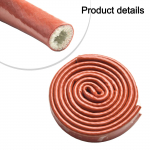 Alternatyva pavojingiems produktams Kabelio mova Stiklo pluo&scaron;to apvalkalas Pavojingi produktai Auk&scaron;tos temperatūros apvalkalas Pakuotės turinys 10MM