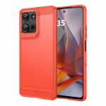&bdquo;Motorola Moto G75 5G&ldquo; dėklas, skirtas &bdquo;Moto G05 G15 G35 G55 G75 G85 5G&ldquo; dangteliui, atsparus smūgiams, silikoninis buferis, skirtas &bdquo;Moto G75&ldquo;. For Moto G75 5G raudona