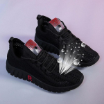 Medžiaginiai batai Moteri&scaron;ki vaik&scaron;čiojimo batai Mink&scaron;ta apačia neslysta mama sportbačiai, pralaidūs tinkleliai Madingi laisvalaikio vienviečiai batai 36 balta