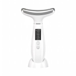 Pakelkite ir stangrinkite kaklą grožio prietaisas Ledo kompresas Elektrinis kaklo grožio prietaisas 6 režimai 4 pavaros Ledo kompresas su pagrindu Masažo prietaisas Namų ūkio