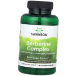 Berberino kompleksas, Berberine Complex, Swanson 90 veg kapsulių (72280059) 90vcaps