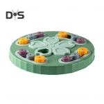 Naminių gyvūnų lėto ėdimo dubuo Stabilus pagrindas Apvalinti kampai Maistui saugus Naminių gyvūnų lėto ėdimo dubuo Apsaugo nuo persivalgymo Lėto ėdimo &scaron;unų dubuo mėlyna