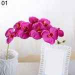 Gražūs vakarėlio reikmenys, modeliavimas dirbtinės gėlės, plastikiniai namų dekoravimo orchidėjų augalai, 1 vnt. 01