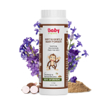 BabyOrgano&reg; 100% Natural Talc Free Baby Powder for up to 5 Years Newborn 100gm | Gentle Diaper Powder | SLS, Paraben Free - 100gm