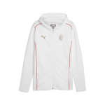 Puma AC Milan Futbolo Klubas 2024/25 Sezonas Laisvalaikio &Scaron;ildantis Laisvas Sportinis Striukė Vyri&scaron;ka Striukė Balta 777659-07 XL