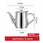 Stainless Steel Leak-Proof Oil & Vinegar Dispenser Bottle 13 oz