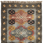 Kilim Rankų darbo Kilimas Antikvarinis Vilnonis Džiutinis Svetainės Bėgelis Stačiakampis Kilimas Kilimas Namų Dekorui 60 cm x 120 cm (2x4 feet) įvairiaspalvis