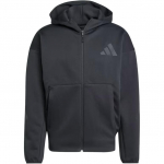 Adidas Z.N.E. Užsegamas gobtuvu sportinis &scaron;varkas Patogus Mink&scaron;tas Kvėpuojantis Vyri&scaron;kas &Scaron;varkas Juodas JE7538 2XL