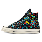 Converse Chuck 70 High Peace & Unity Unisex Kedai Daugiaspalviai Juodi Poppy-Glow 172259C 35