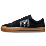 Peanuts x Converse One Star Low Snoopy ir Woodstock Unisex Kedai Juodi Egret Gum-Honey A01873C 38