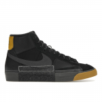 Nike Blazer Mid Pro Club Remastered - Juodi Bronziniai Vyri&scaron;ki Sportbačiai Vidutinio Peleno Mėlynumo Atspalvio FB8891-001 44