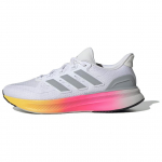 Adidas Ultrarun 5 Baltos ir rožinės spalvos gradientas Vyri&scaron;ki sportbačiai Cloud-White Halo-Silver Core-Black IE8791 42⅔ gray