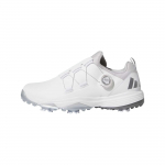 Adidas Powerfade Boa Madingi Patogūs Paprasti Universalūs Smūgius Sugeriantys Neslystantys Žemi Vyri&scaron;ki Golfo Batai Sportbačiai Balti Pilki IH2202 41⅓