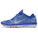 Nike Free Tr Flyknit Apvalus priekis Suvarstomi Žemi Treniruočių Batai Moteri&scaron;ki Sportbačiai Mėlyni 718785-403 36