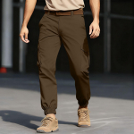 Vyri&scaron;ki kombinezonai krovininiai kelnės lauko laisvalaikio sportinės žygio kelnės Medvilninės kelnės kelnės su ki&scaron;ene S