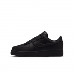 Nike Air Force 1 Low '07 Fresh Black EU 36.5 juoda