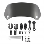 Motociklo priekinis stiklas priekinis stiklas priekinio stiklo deflektorius Oro vėjo spoileris, atsparus vėjui, universalus, patogus montuoti S