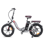 Elektrinis dviratis FAFREES 20 250W variklis Didžiausias greitis 25 km/h 36V 18AH Didžiausias nuotolis 150 km Apkrova 150 kg F20 Pro 36V 18AH pilka
