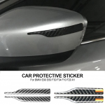 Automobilių priedai, skirti BMW E90 E60 F30 F34 F10 F20 X1 Anglies pluo&scaron;to galinio vaizdo veidrodėlis nuo trinties juostos apsauga nuo susidūrimo B Style3