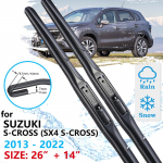 Automobilio priekinio valytuvo &scaron;luostė Suzuki S-Cross SX4 JY 2013~2022 Priekinio stiklo valytuvų priedai 2018 2017 m. LHD