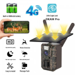 OKAM Pro 4G saulės energija maitinama HD infraraudonųjų spindulių naktinio matymo medžioklės kamera