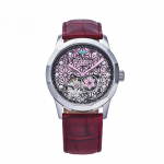 GARRACK Demonas Kimetsu no Yaiba Bendradarbiavimas Kamado Nezuko 5 ATM Atsparus vandeniui Mineralinis Rožinis Unisex Žudiko Laikrodis, Modelis, Automatinis, Atsparus, Stiklas, Ciferblatas, rožinė