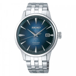 Seiko Presage Cocktail Time Blue Moon Mechaninis Automatinis Rankinis SARY123 Laikrodis (Mėlynas gradientas) (su apvija) Vyri&scaron;ki