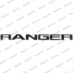 Auk&scaron;tos kokybės ABS 3D Ranger emblemos lipdukas, tinkantis Ford Ranger T9 2022 2023 Wildtrak Sport XLT XL+ XL galinių durelių logotipui