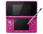 Nintendo 3DS blizgiai rožinė