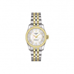 TISSOT Halo Kolekcija Automatinis Mechaninis Ciferblatas COSC Sertifikuotas Moteri&scaron;kas Laikrodis 30,6 mm Baltas Ciferblatas T108.208.22.117.00 Regular Watch Box