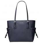 Michael Kors Mk Voyager Pirkinių krep&scaron;ys Pečių krep&scaron;ys Didelis moteri&scaron;kas tote tamsiai mėlynas 35S5SV6T7L-NAVY Basic Set (Bag)