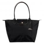 Longchamp Le Pliage Club 28 Didelės talpos drobės pirkinių krep&scaron;ys Moteri&scaron;kas krep&scaron;ys Juodas 2605619001 Black