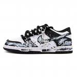Nike Dunk Atsparūs dilimui Kvėpuojantys Atsparūs dilimui Kvėpuojantys Žemi Krep&scaron;inio Bateliai Unisex Juodi Balti DD1391-100(Komanda1461-) 36