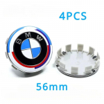 4X BMW 50 Metų Emblemos 56mm 68mm Ratlankių Dangteliai Ratlankio Dangteliai BMW